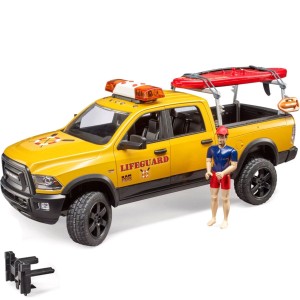BRUDER 2506 RAM 2500 Pobřežní hlídka s figurkou záchranáře