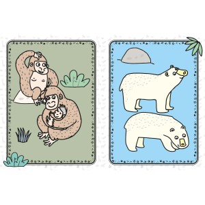 Maluj vodou 3331-6 A4 Zoo