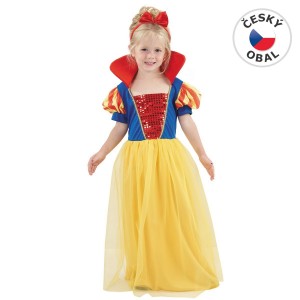 Kostým na karneval - Sněhurka (vel.92-104 cm)