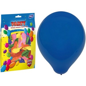 Balónek nafukovací M standard 30cm mix - 100 ks
