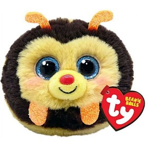 TY Beanie Balls 10 cm - ZINGER - žlutá včelka