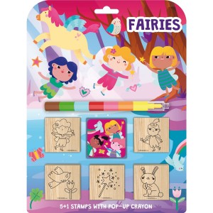 Razítka 5+1 s voskovkou 3651-5 Víly