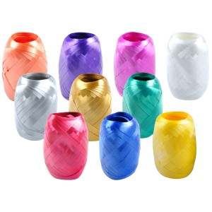 Stuha vázací 20m (5mm) - mix barev