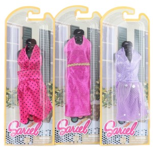 Šatičky pro panenku - 3 druhy