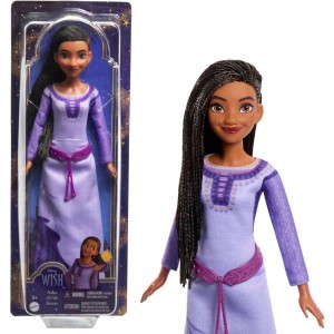 Mattel Disney Přání Módní panenka Asha Von Rosas, včetně odnímatelného oblečení