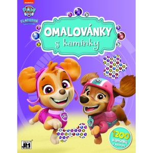 Omalovánky s kamínky Tlapková patrola