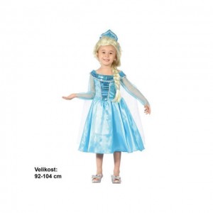 Kostým na karneval - Ledová královna (vel.92-104cm)