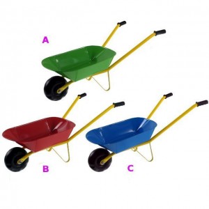 Kolečko dětské plechové, kovové