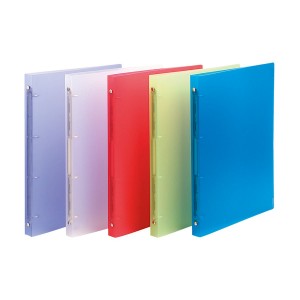 Exacompta 4kroužkový pořadač Chromaline, A4 maxi, hřbet 20 mm, PP, mix pastelových barev