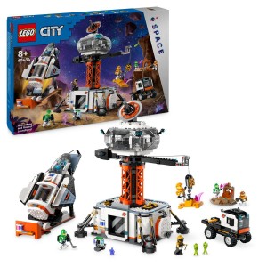 LEGO® City 60434 Vesmírná základna a startovací rampa pro raketu (věk 8+)