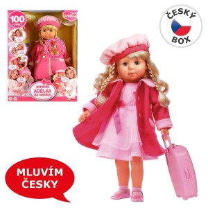 62307 Panenka Adélka 100 funkcí, 45cm