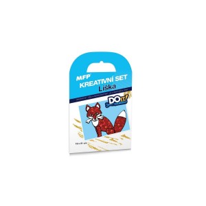 Kreativní set - Liška - fóliová technika