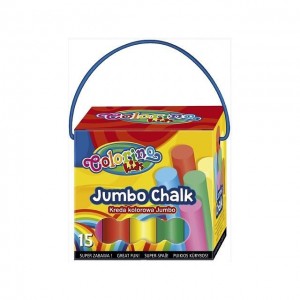 Colorino R65825PTR Chodníkové křídy 15 ks