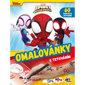 Omalovánky 3861-8 s tetováním Spidey