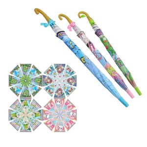 Deštník 20176 s píšťalkou pro holky 50 cm