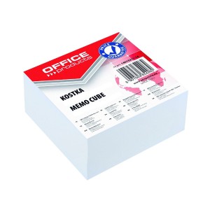 Office Products 14053311-14 Donau poznámkový papír náhradní, 85 × 85 mm, lepený, bílý