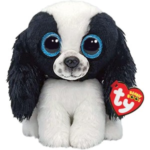 TY Beanie Boos 15 cm SISSY černo-bílý pes
