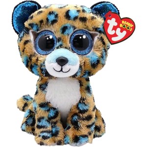 TY Beanie Boos 15 cm COBALT modrý leopard