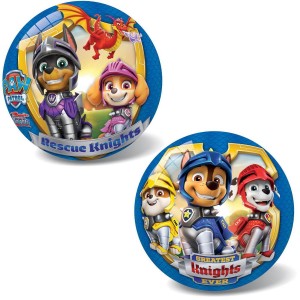 Míč 14 cm Paw Patrol - Záchrana rytířů