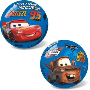 Míč 14 cm Disney Cars modrý