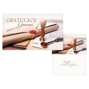 Přání k ukončení studia M31-043 T