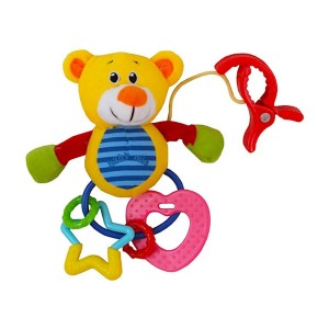 Plyšová hračka s chrastítkem Medvěd