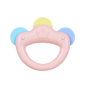 Baby Mix Dětské kousátko s chrastítkem - Koruna