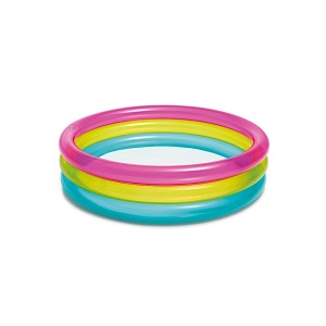 Intex 57104 Bazének tříbarevný - transparentní