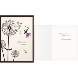 Přání kondolenční CN-777