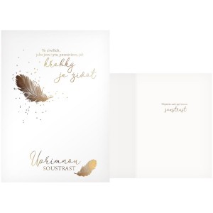 Přání kondolenční CN-797