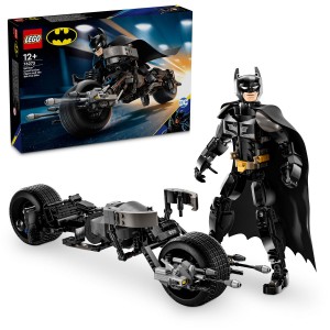LEGO® DC 76273 Sestavitelná figurka: Batman™ a motorka Bat-Pod (Věk: 12+)
