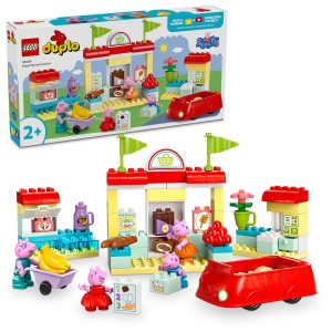 LEGO® DUPLO® 10434 Prasátko Peppa a supermarket (věk 2+)