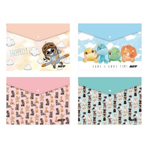 Složka M druk A5 PP potisk dětský mix č.1