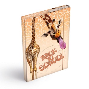 Desky na sešity MFP box A5 Žirafa
