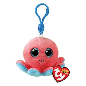 TY Beanie Boos Clip 8,5 cm - SHELDON chobotnice