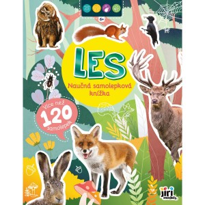 Naučná samolepková knížka 3283-8 Les (Věk: 6+)