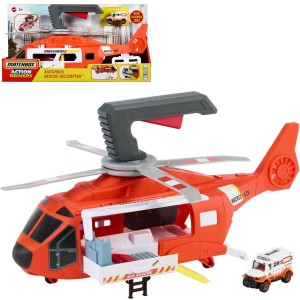 Mattel Matchbox® Action Drivers Záchranářský vrtulník s ambulancí, HXM74