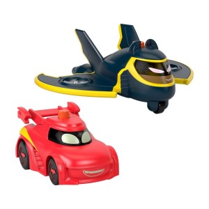 Fisher-Price Batwheels se světly Redbird a Batwing sada 2 vozidla HML26 (Věk 3+)