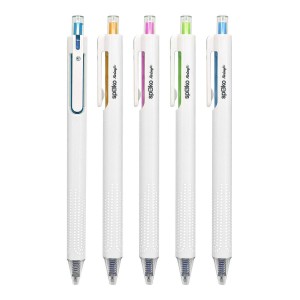 Spoko 012399112 ReLeaf Flow gelové pero, ST Tip, modrá náplň, mix barev