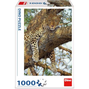 Dino 533059 Puzzle Levhart 1000 dílků