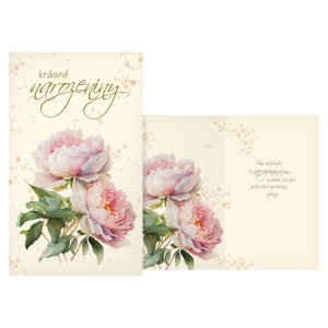 Blahopřání H Přání srdečné M11-549 H