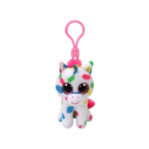 TY Beanie Boos Clip 8,5 cm - HARMONIE jednorožec s puntíky