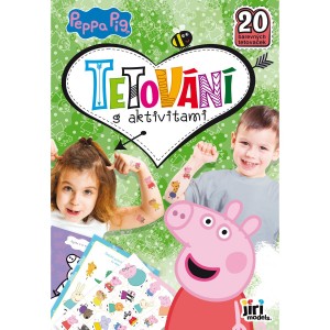 Tetování 3990-5 s aktivitami Prasátko Peppa