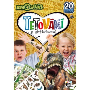 Tetování 3991-2 s aktivitami Dinosauři