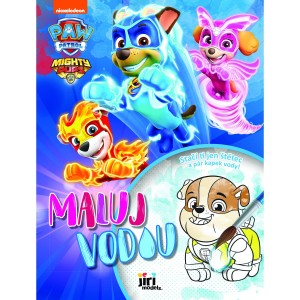 Maluj vodou 4073-4 A4 Tlapková patrola