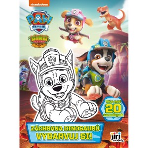 Vybarvuj si! 4108-3 Tlapková patrola Záchrana dinosaurů