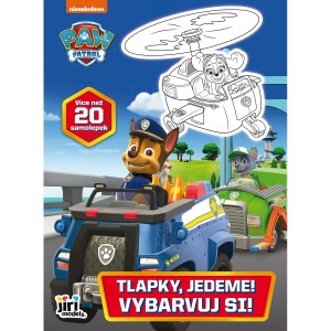 Vybarvuj si! 4110-6 Tlapková patrola Tlapky, jedeme!