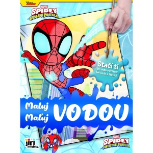 Maluj vodou 3857-1 Spidey