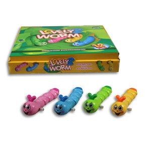 Červík na klíček 14cm - 4 barvy