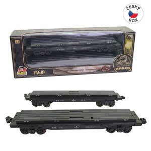 Vagón 20534 plošinový, 25 cm